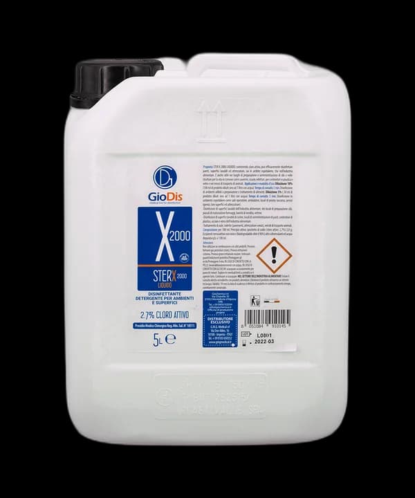 Ster-X 2000 - Disinfettante PMC per pavimenti e superfici lavabili
